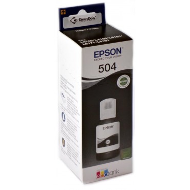 Refil Tinta Epson T504120 preto CX 01 UN