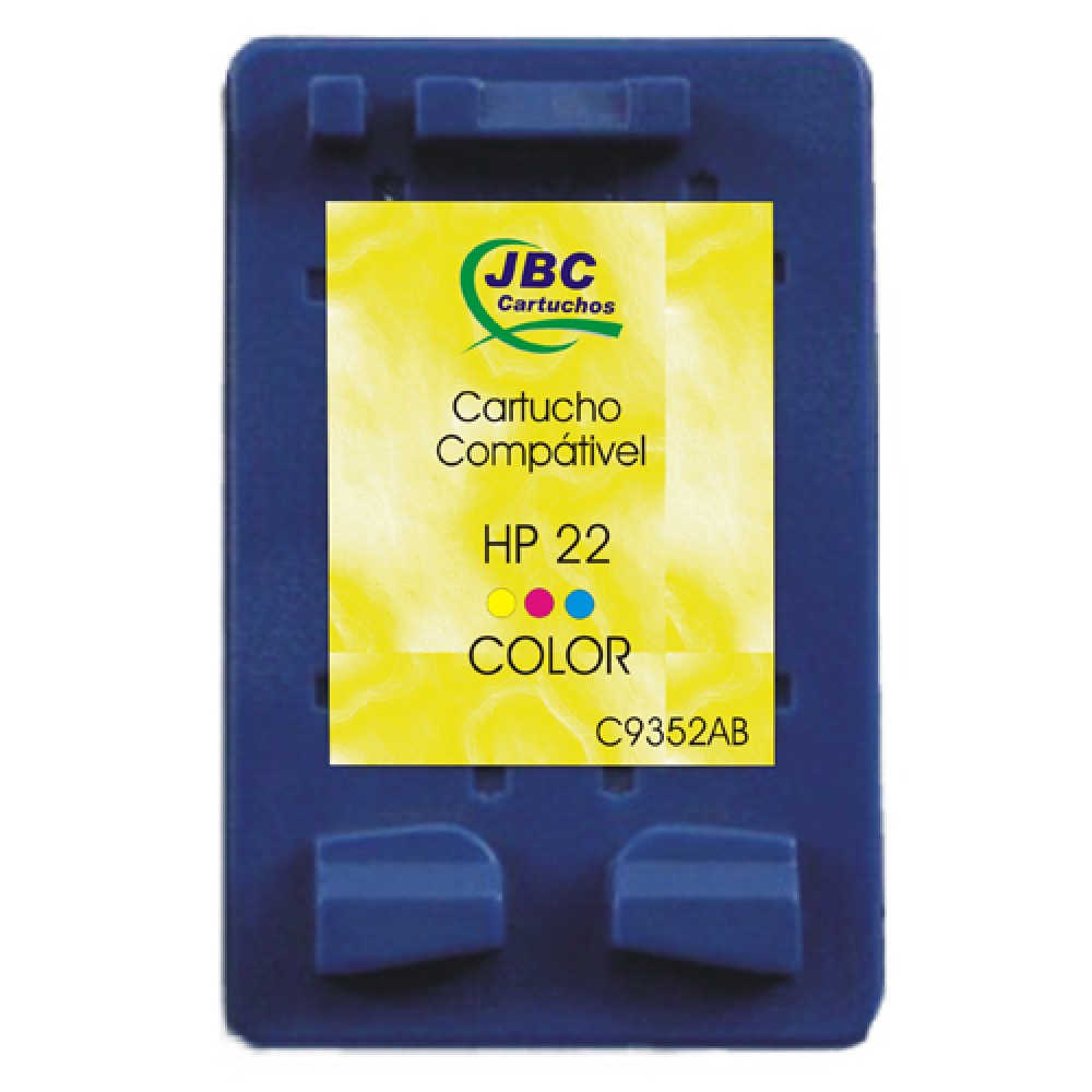Cartucho Compatível HP 22 color - 09ml - CX 01 UN