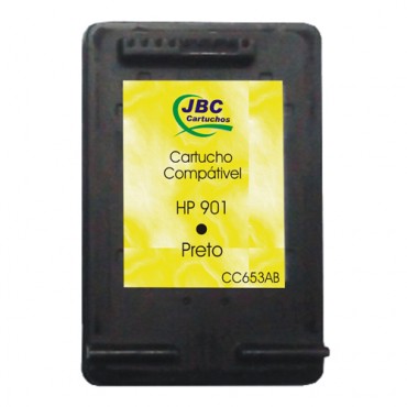 Cartucho Compatível HP 901 preto - 6ml - CX 01 UN