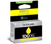 Cartucho Original Lexmark 100XL - 14N1071 amarelo CX 01 UN